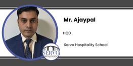 Interview Mr Ajaypal HOD at SERVO Hospitality School